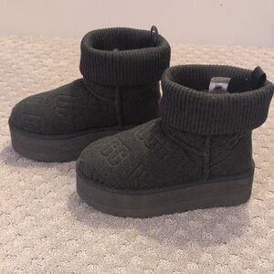 UGG Classic Mini Platform Forest Night Green Size 7